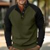 Men's Standing Collar Sweatshirt Is Outdoor Casual Sweaters Tops