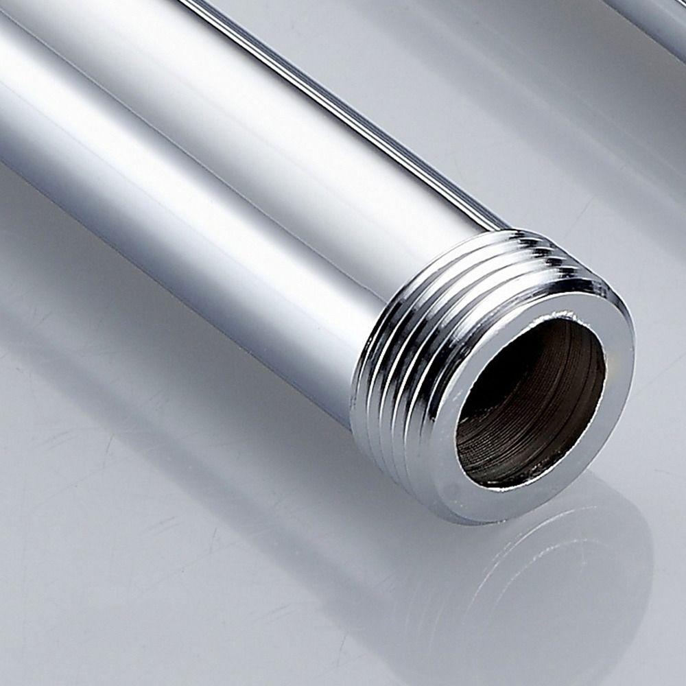 Round Extension Tube Stainless Steel Shower Bracket New Shower Extension Rod