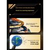 CK008 Space Trend Play Dawn Solar System Planetarium Mechanical Model Assembly Building Block Toy Children's Day Gift