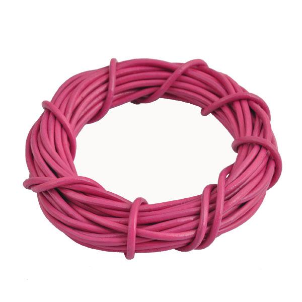 Кожаное ожерелье 5 м и 1,5 мм, 2 мм, подвески, веревка, шнур, фурнитура для изготовления ювелирных изделий