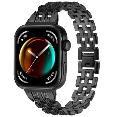 Для Huawei Watch Fit 3 Полый ремешок для часов с 5 звеньями Металлический браслет на запястье Замена