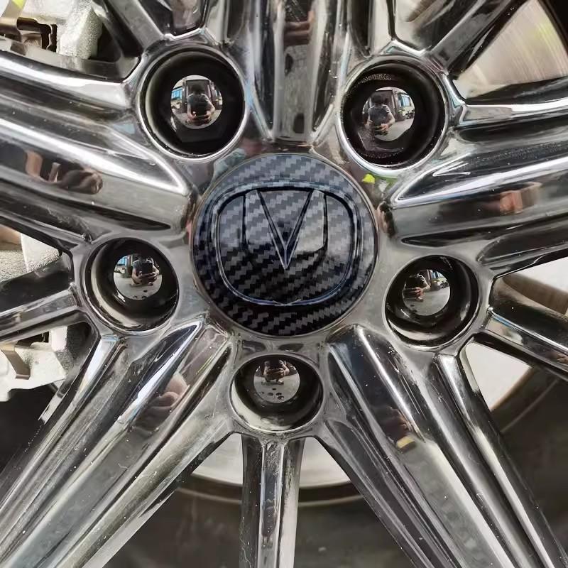 Для Changan UNIV UNI-V 2023-2024 Автомобиль Рулевое колесо Логотип Передний задний логотип Колесо автомобиля Наклейка Декор Покрытие Отделка Аксессуары