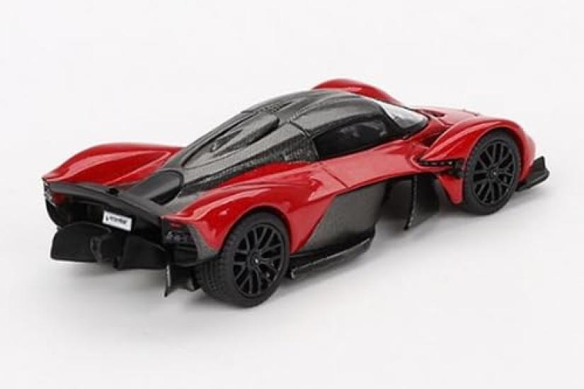 MINI GT Aston Martin Valkyrie Hyper Red Finished Product 1/64