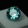 8.85 Ct Natural Montana Sapphire Round Cut CERTIFIED Loose Gemstone Bluish Green A-2830