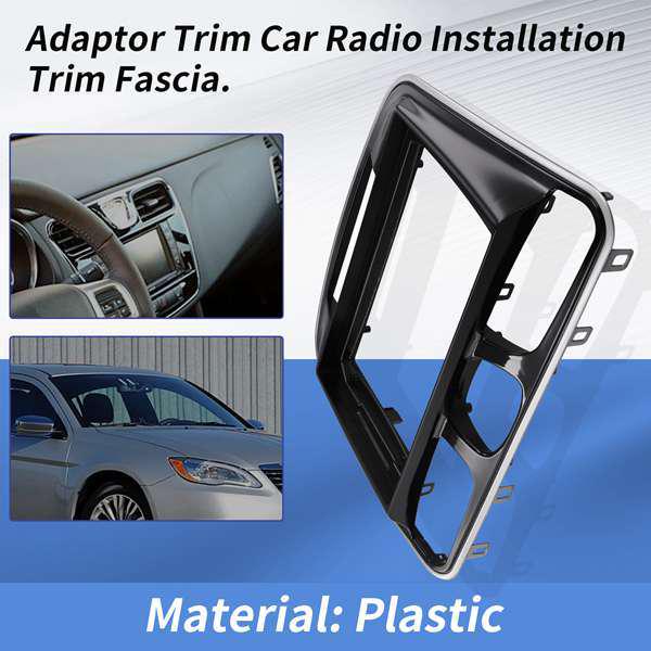 10-14 Chrysler 200 LHD Navigation DVD Panel Frame