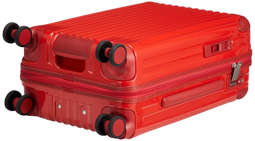 Чемодан с бесшумным тормозом, многофункциональный, модель CAT558ST, гарантия включена, 36 л, 51 см, ярко-красный [грузовой], ручная кладь, 3,1 кг