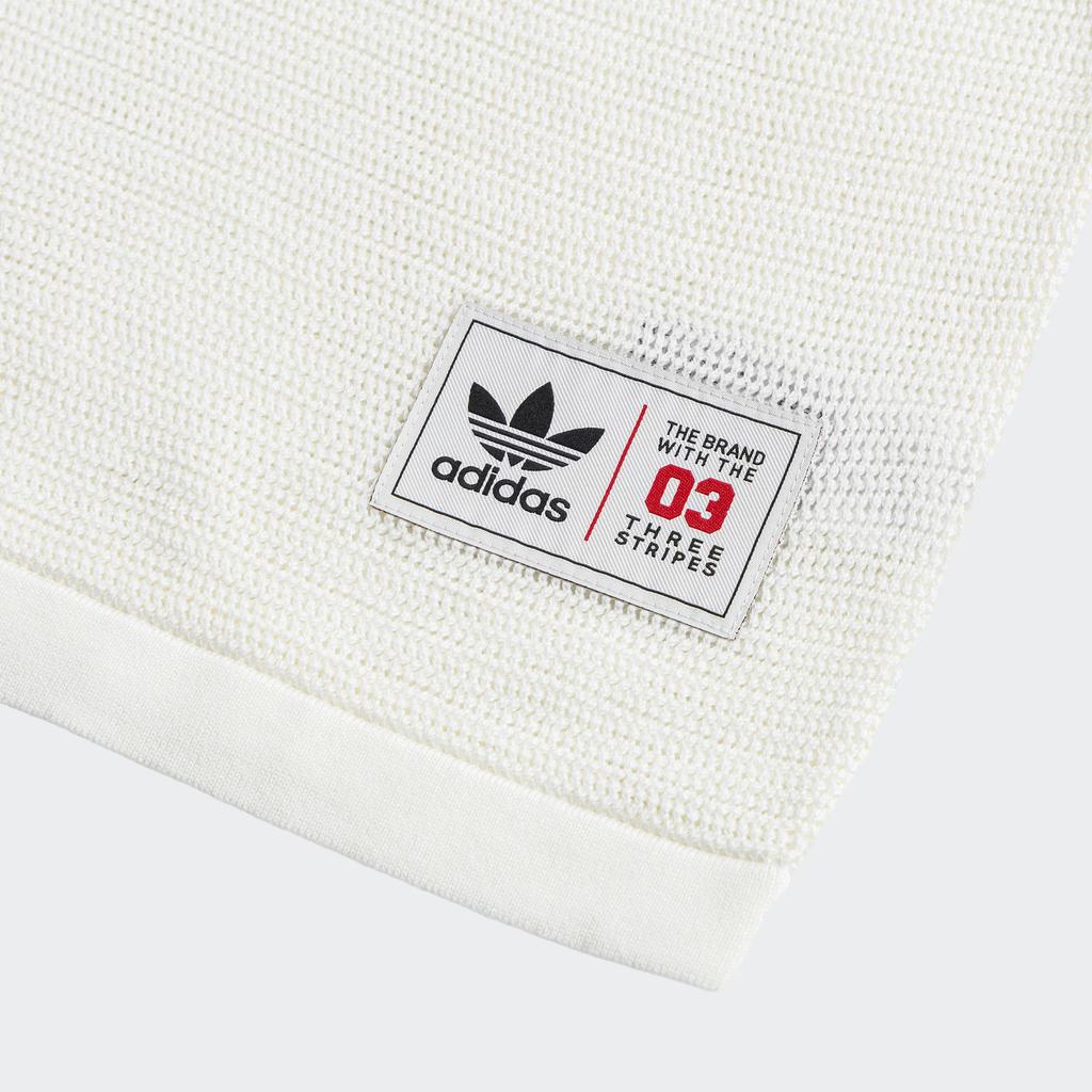 adidas Футболка с коротким рукавом Originals Blockcore, трикотажная, унисекс, топы, белая JL5974