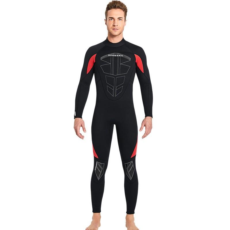 3mm Full Body Wetsuit Diving Snorkeling Surfing Warmth Protection Men Women Adult Size XS-XXXL