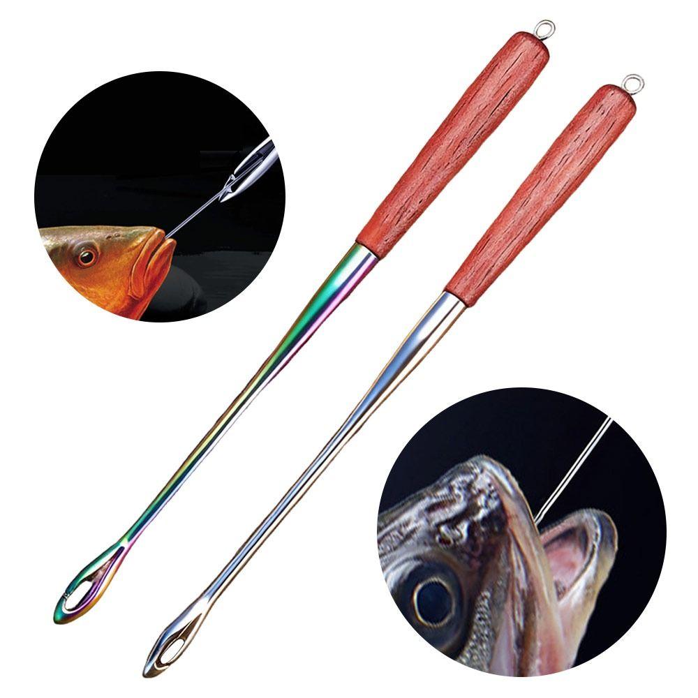 Extended Fishing Hook Remover Multifunctional Fish Hook Removal Tool New Deep Throat Hook Head