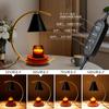 Biutee Candle Warmer Lamp with Timer, Flameless, Soothing Light & Aroma, 4-Level Dimming, Includes 2 Bulbs, Stylish Interior, Perfect Gift for