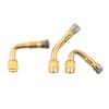 Tire Valve Extension Set 45 90 135 Degree Angled Adaptors for Car Motorcycle Bike Universal Inflator Nozzle Extenders