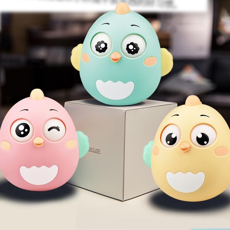 Adorable Baby Chick Wobbler Toy Ideal For Development Of Hand-eye Coordination Brand Ruicheng