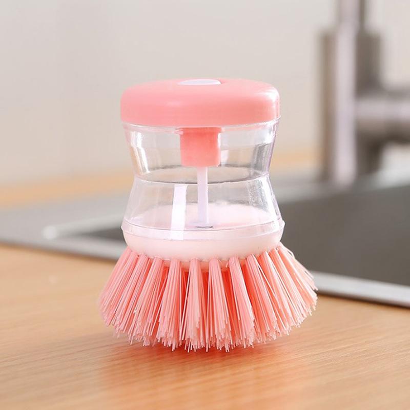 Щетки для мытья посуды Щетка для чистки посуды с дозатором жидкого мыла Кухонные инструменты для мытья посуды Аксессуары