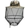 Men Visor Sun Hats Caps Summer Outdoor Breathable Camouflage Insect Anti-mosquito Mesh Accessories