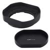 Haoge Metal Square Lens Hood + Hood Cap for Fujifilm Fujinon XF 35mm F2 R & XF 23mm F2 R, XC 35mm F2 Lenses, Compatible with LH-XF35-2
