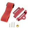 Metal Tall Battery Holder Mount Hold Down with Battery Strap for 1/10 Traxxas Slash 4x4 VXL RC Car Upgrade Parts Accessories