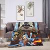 Avatar The Last Airbenders Flannel Blanket Winter  Soft Warm Throw Blanket for Children Living Room Bedspread Sofa Bed Cover