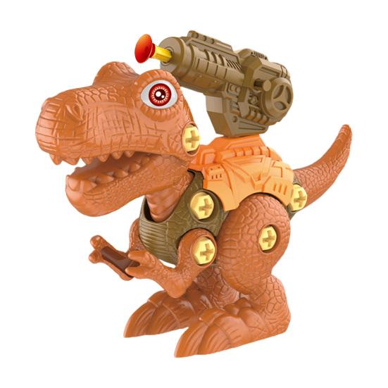 1 набор для обучения навыкам взаимодействия родителей и детей, экологичный, с отверткой, для детей, сделай сам, собирай модель динозавра, игрушки, собранные игрушки