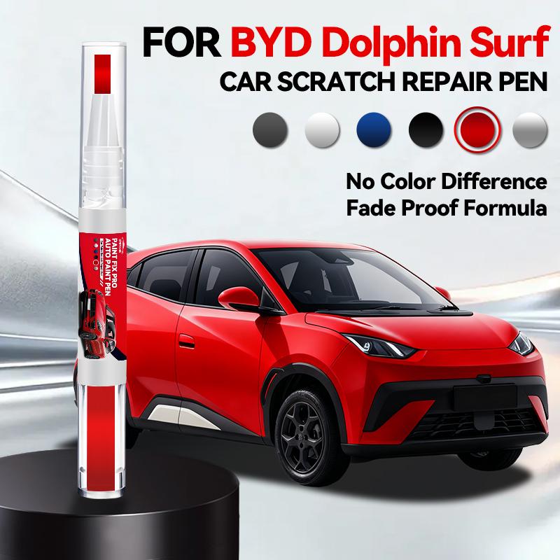 Purpose Vehicle For BYD Dolphin Surf Paint Repair Pen Touch Up Scratch Remover DIY Auto Accessories Black White Blue Gray Purple
