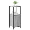 Bathroom Cabinet with Shelves Grey Sonoma 36 x 35 x 95 cm