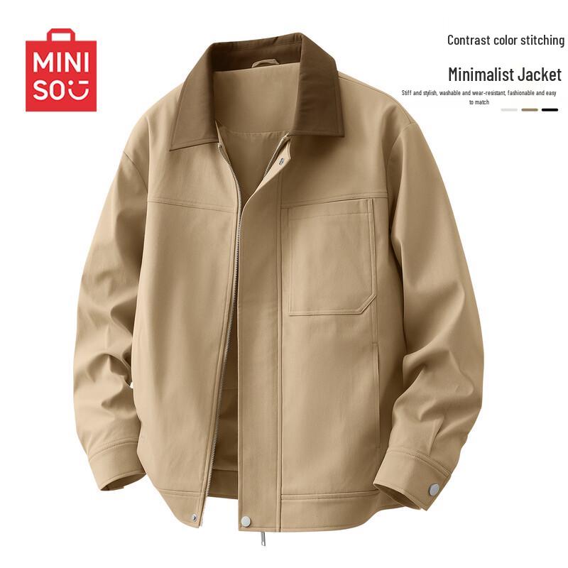 MINISO Мужская повседневная куртка из твила Детройт