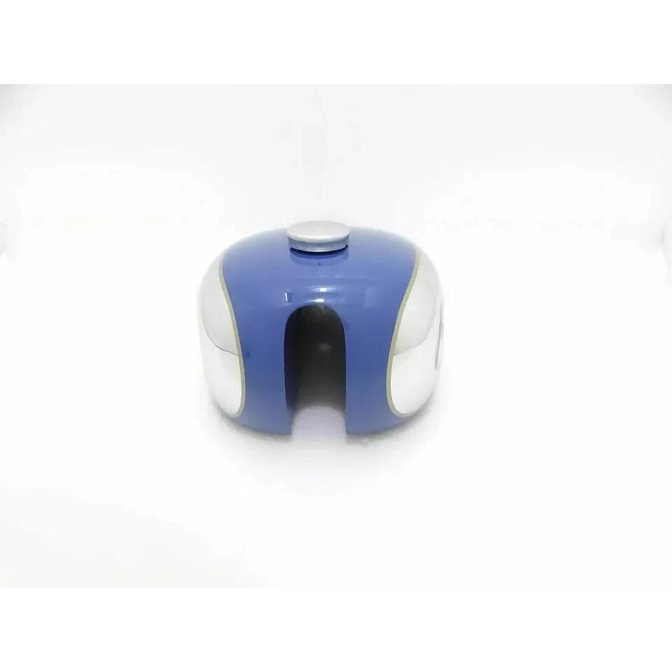 BSA B33 1955 Swinging Arm 2 Gallon Blue & Chrome Painted Petrol Tank + Cap |Fit