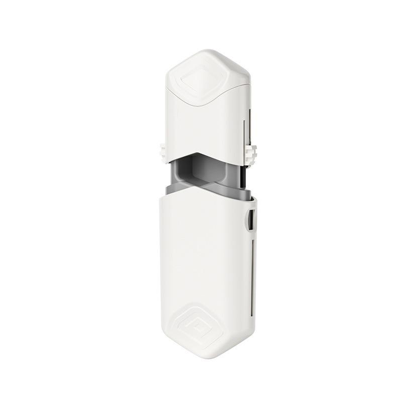 Portable Pill Cutter & Grinder: Compact Medication Box for Splitting, Grinding, and Dispensing Small Pills On-the-Go