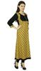 Kurta Leaves Designer Women Ethnic Kurti Cotton Top Tunic Dress