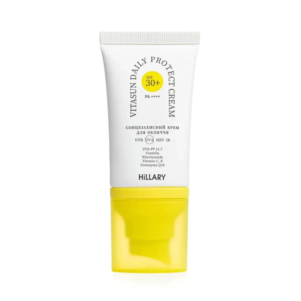 Солнцезащитный крем SPF 30+ VitaSun Daily Protect Cream Hillary 40 мл