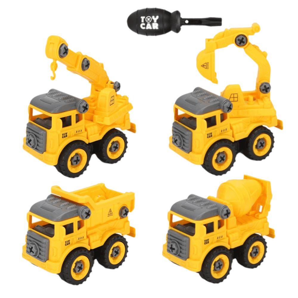 Children Gits DIY Disassembly Engineering Car Removable Engineering Vehicle Boy Kids Gift