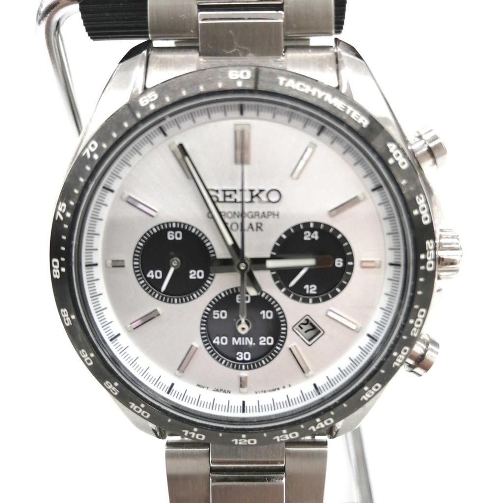 Б/у Солнечные часы SEIKO V175-0FA0