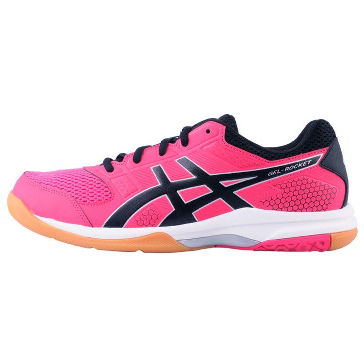 Asics Кроссовки для бега Gel-Rocket 8 Удобные Прочные Низкие Женские Кроссовки Розовые B756Y-1990