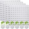 400 Pcs Hydroponic Sponges Planting Gardening Tool Soilless Cultivation Seedling