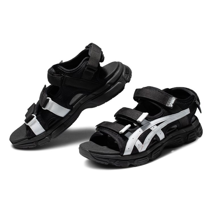 Asics Сандалии Kahana Sd 2 Модные Ретро Спортивные Унисекс 'Черно-белые' 1203A231-002