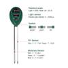 3 in1 Soil Detector PH Tester Soil PH Level Tester Sensor Tool Soil Moisture Meter  Farm
