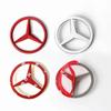 MEA4   70mm Car Badge Sticker Engine Emblem Decoration Decal for Mercedes Benz AMG A B C D M S R G Class W108 W124 W212 W176 W168 W202