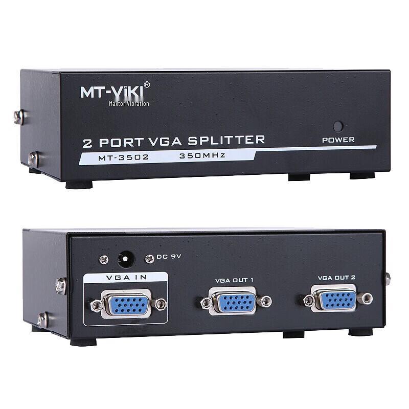 MT-viki VGA-разветвитель 1-на-2 350 МГц