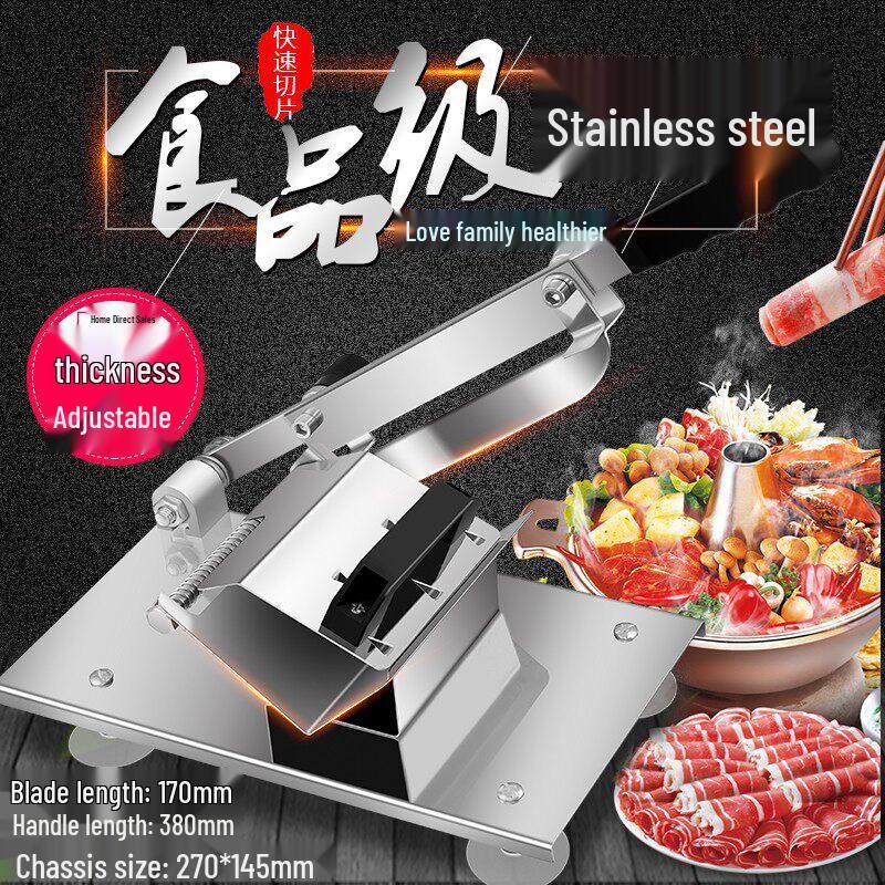 Ручная морозильная мясорезка Chixing для домашнего и коммерческого использования