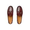 Gucci Лоферы с пряжкой-подпругой 1,5 см Мужские Бордовые 786426 AADIU 6101