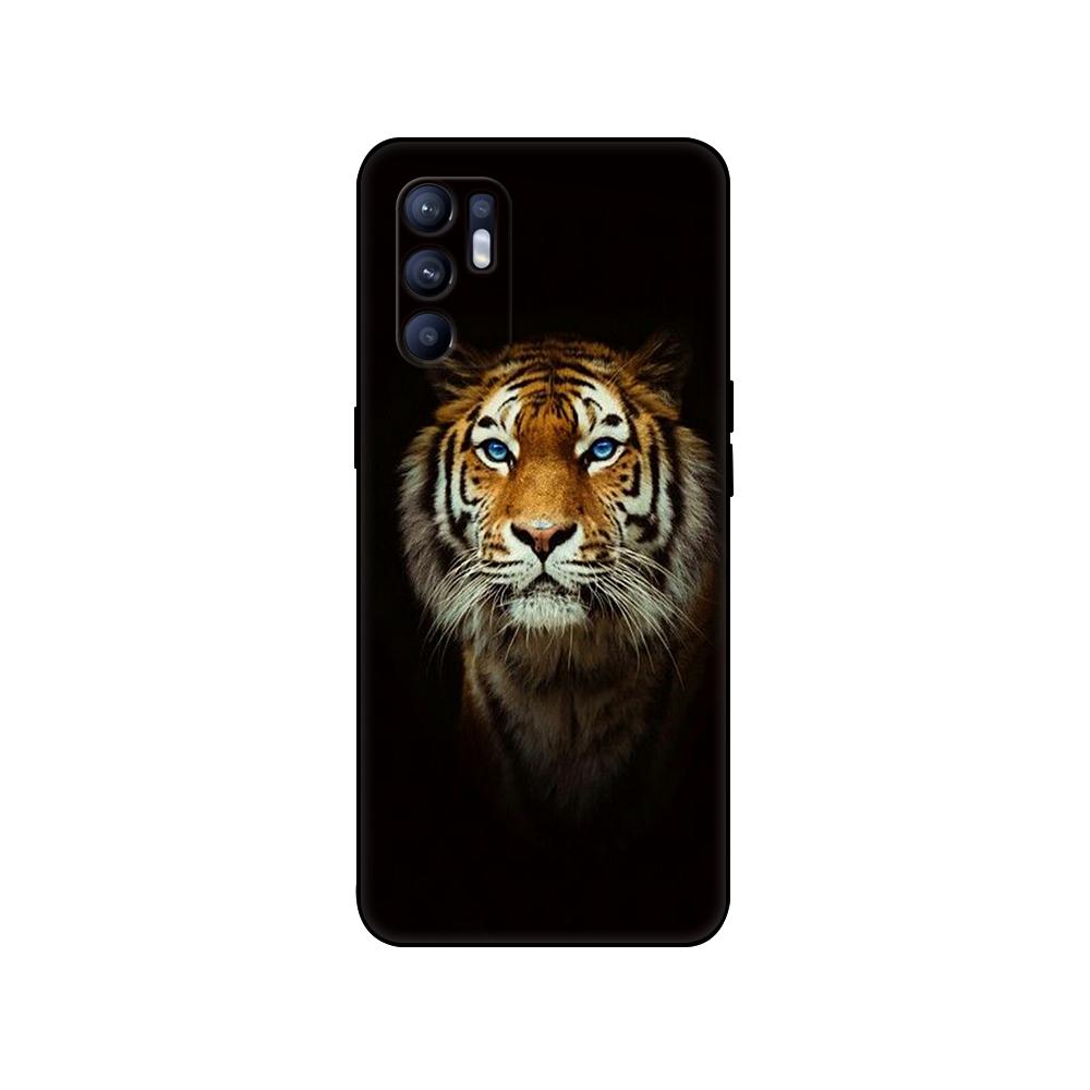 Силиконовый чехол для OPPO Reno6 4G, чехол для телефона Oppo Reno6 5G, чехол для телефона OPPO Reno6 4G, бампер CPH2235 CPH2251, черный чехол из ТПУ