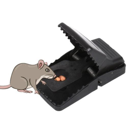 5 Pcs Mouse Trap Indoor Outdoor Mouse Snap Trap with Strong Spring Easy Setup Quick Mouse Catcher for House Mice Rats Rodents
