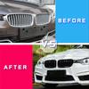 Car Front Grille Racing Front Sport Grill Gloss Black Double Slat Kidney Grille For BMW 3-Series F30 F31 F35 2011-2019