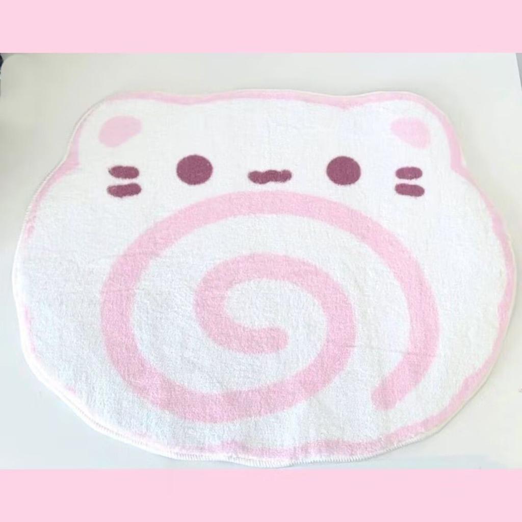Cartoon Cute Bedroom Bedside Blanket Dresser Makeup Bathroom Bathroom Absorbent Non-slip Foot Pad