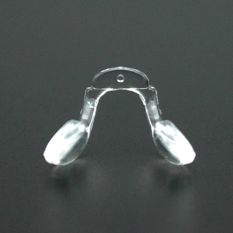 Детские цельные U-образные силиконовые носоупоры для очков с винтовой поддержкой переносицы