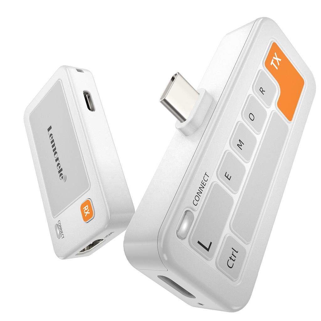 P400 Lemorele Wireless HDMI Video Transmission USB C to HDMI Laptop Phone to TV Projector Airplay Chromecast Clickshare