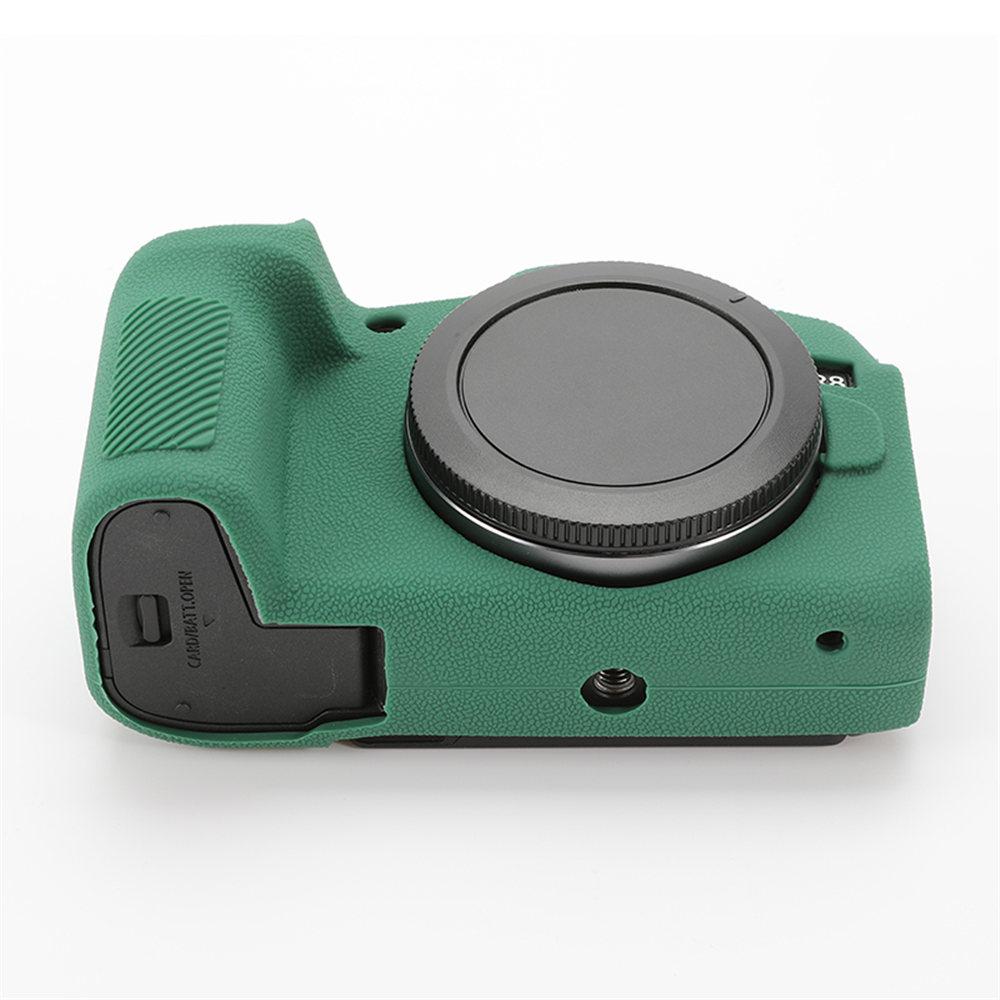 Мягкий силиконовый защитный чехол для корпуса камеры Canon EOS R8 с текстурой личи, противоударный