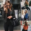 Autumn/Winter 2023 Women's Fashion Leather Jacket - European and American Style