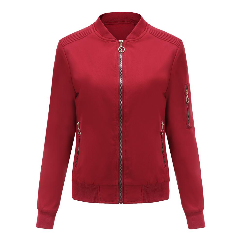 Women's Casual Thin Cotton Autumn and Winter Jacket