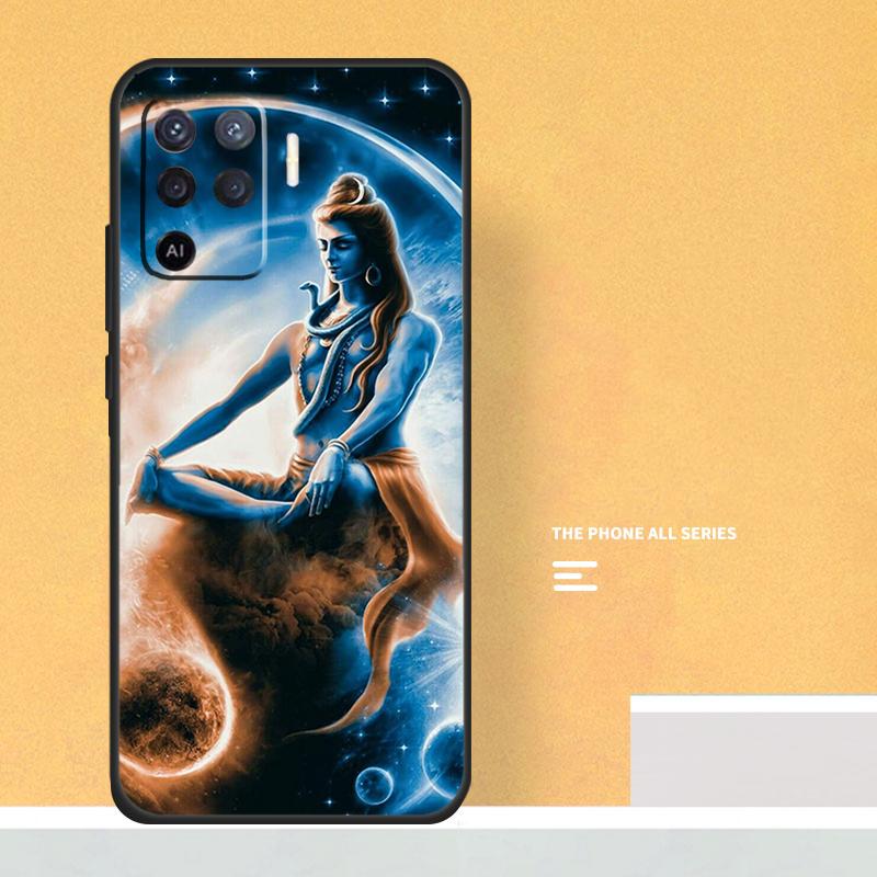 Lord Shiva Hindu God Buddha India Case For Oppo A80 A60 A40 A6 A5 Pro A15 A16 A17 A57 A94 A74 A54 A76 A96 A18 A38 A58 A78 A98