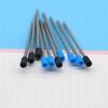 10 шт./лот 0,5 мм школьные офисные синие/черные чернила для шариковых ручек сменные стержни металлический средний стержень пера